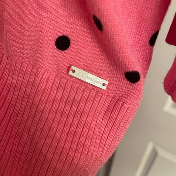 Pink poka dot cardigan - Picture 4 of 9